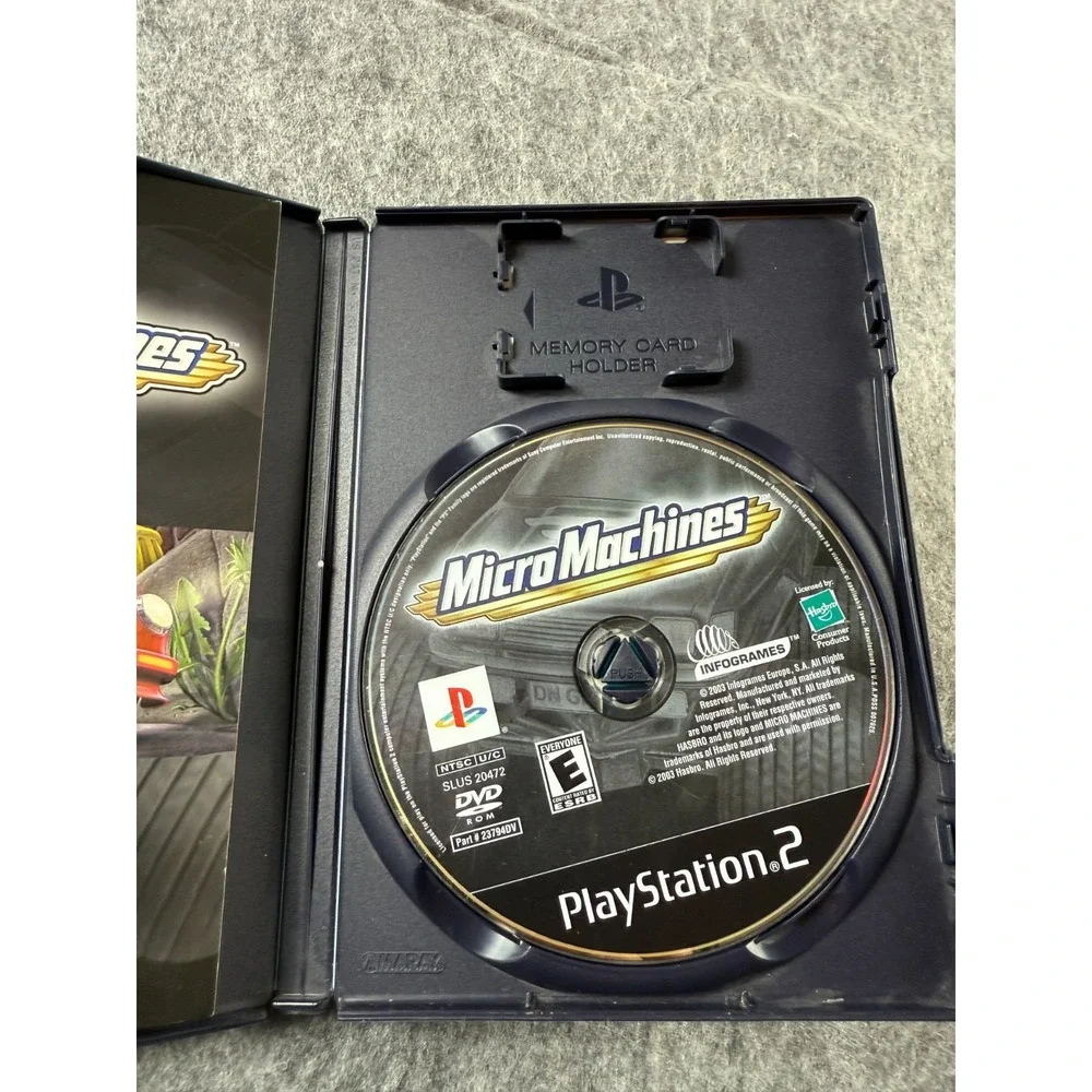 Micro Machines (Sony PlayStation‎ 2) PS2 Complete CIB Tested Working